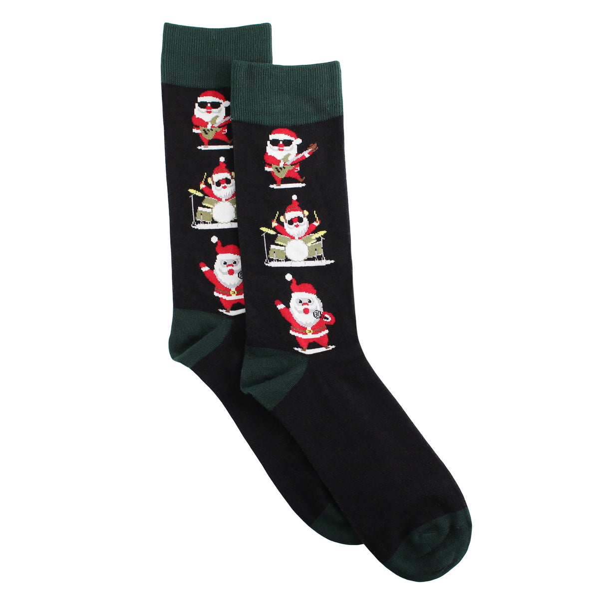 Chaussettes, motif pères Noël - 4 POUR 3