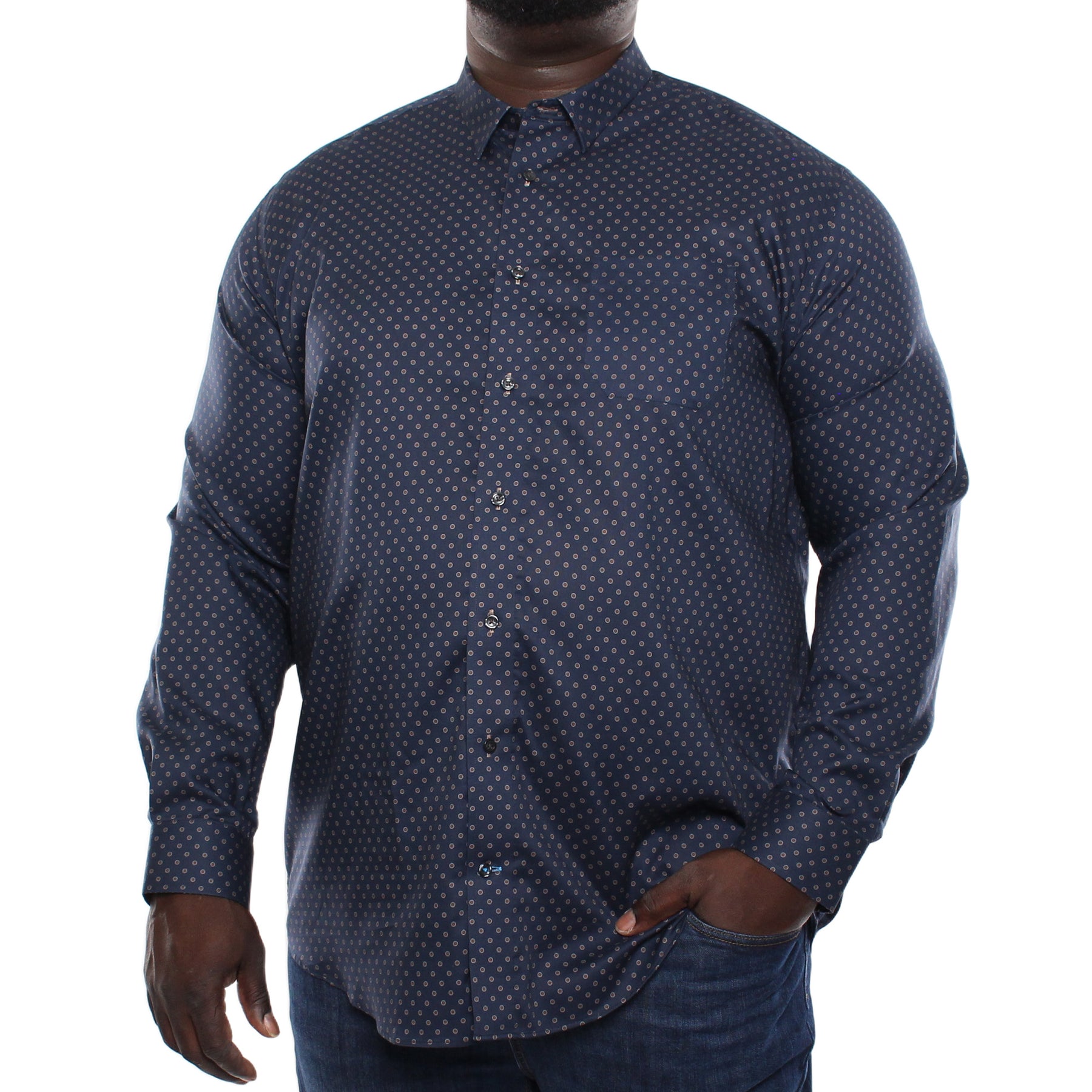 Chemise à pois