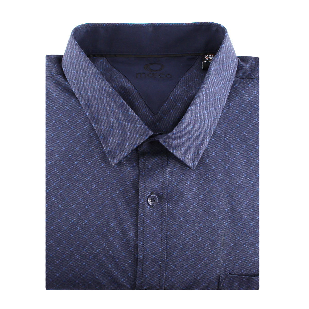 Chemise, motif de losanges