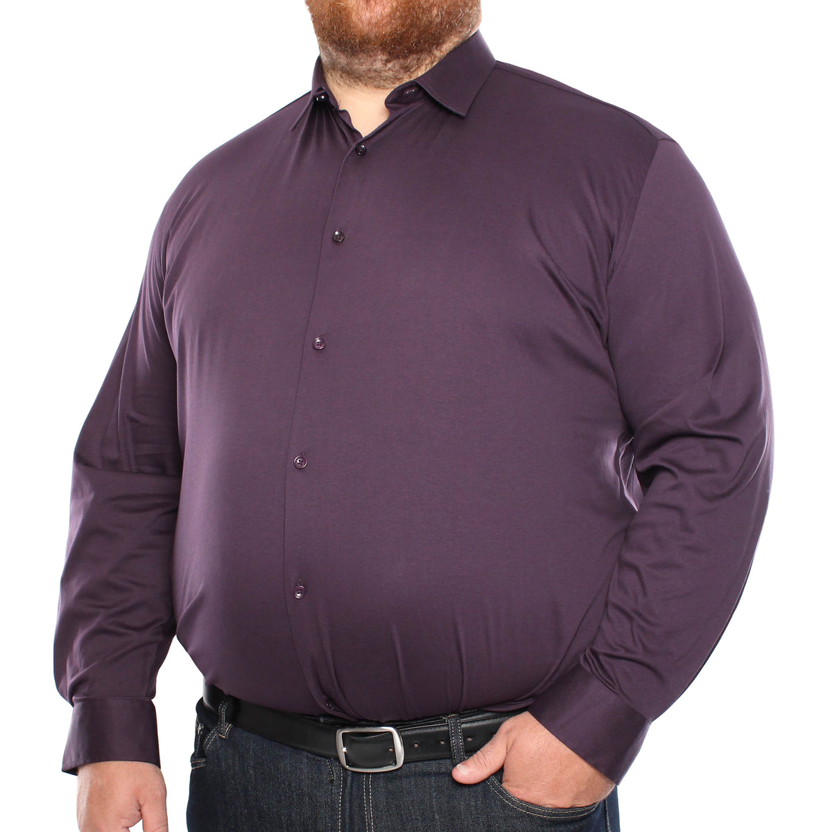 Chemise habillée extensible
