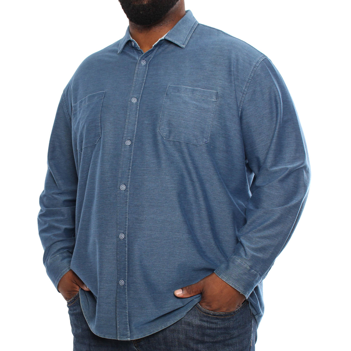Denim Knit Shirt