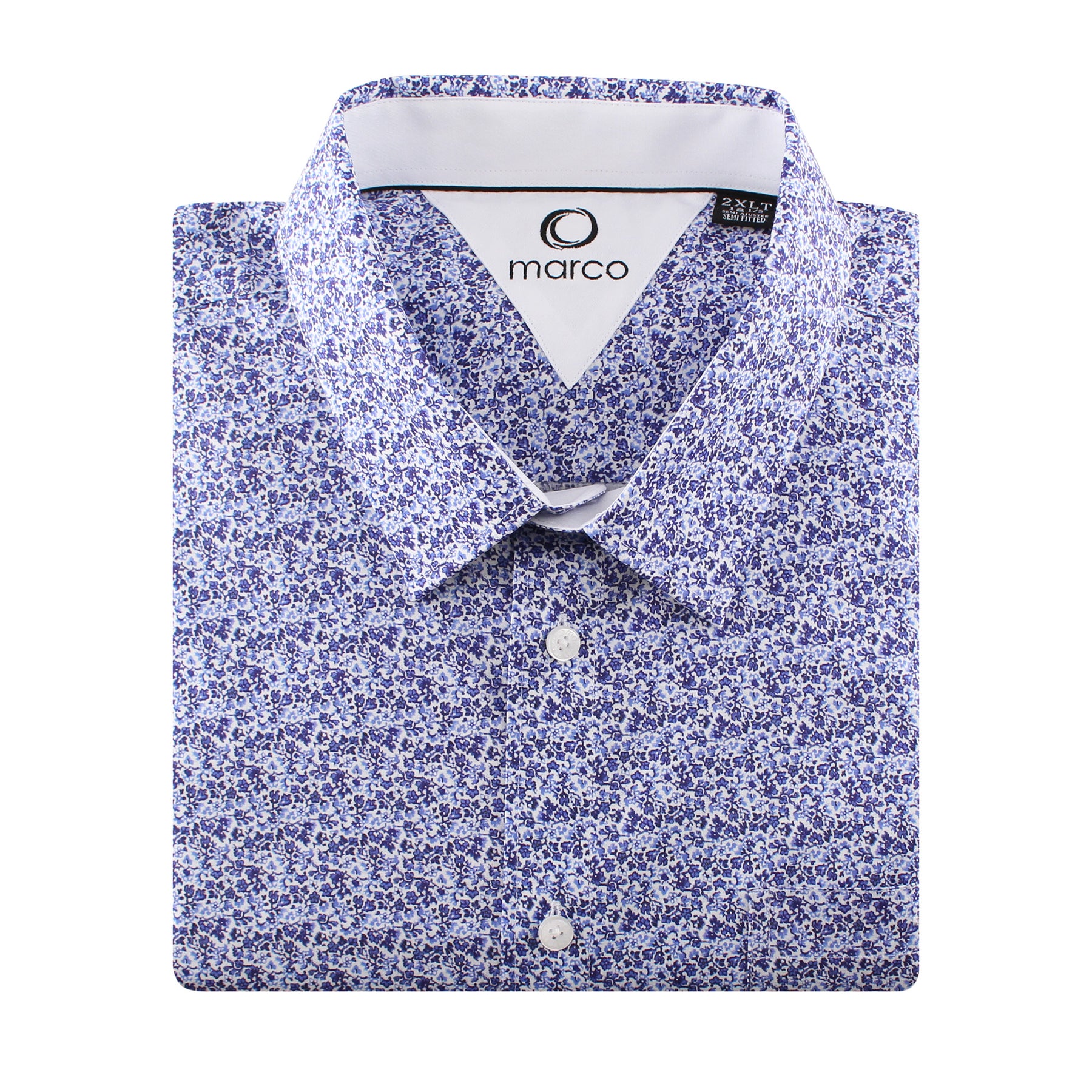 Chemise, motif floral