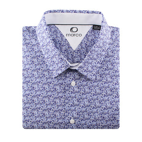 Chemise, motif floral