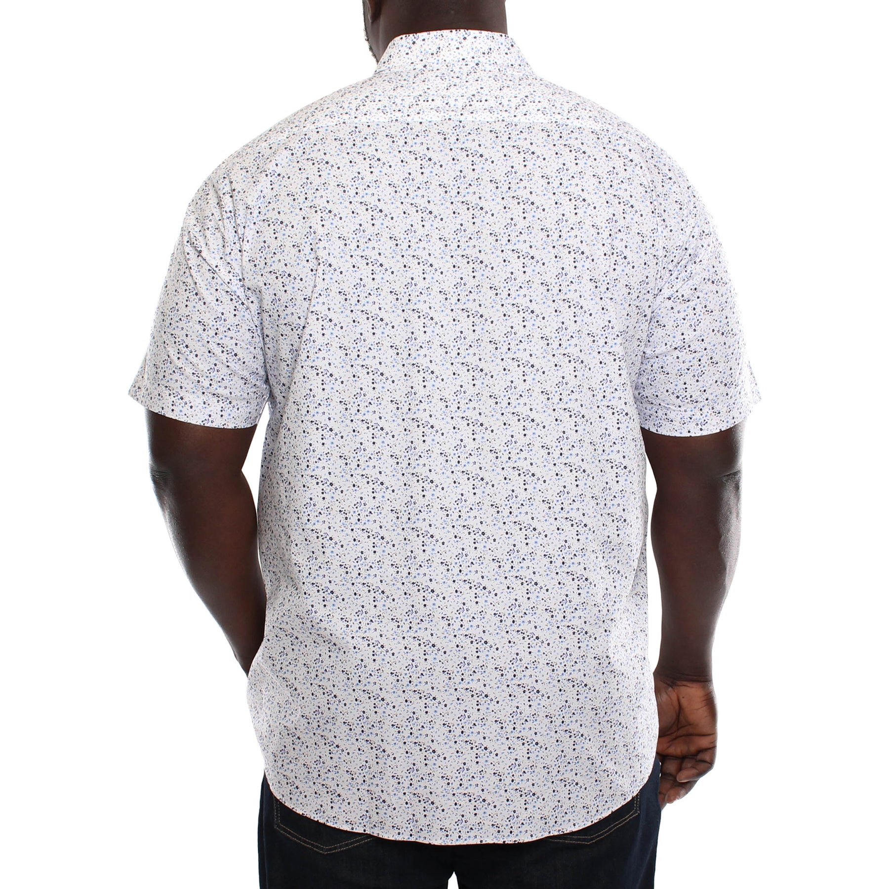 Chemise, motif floral