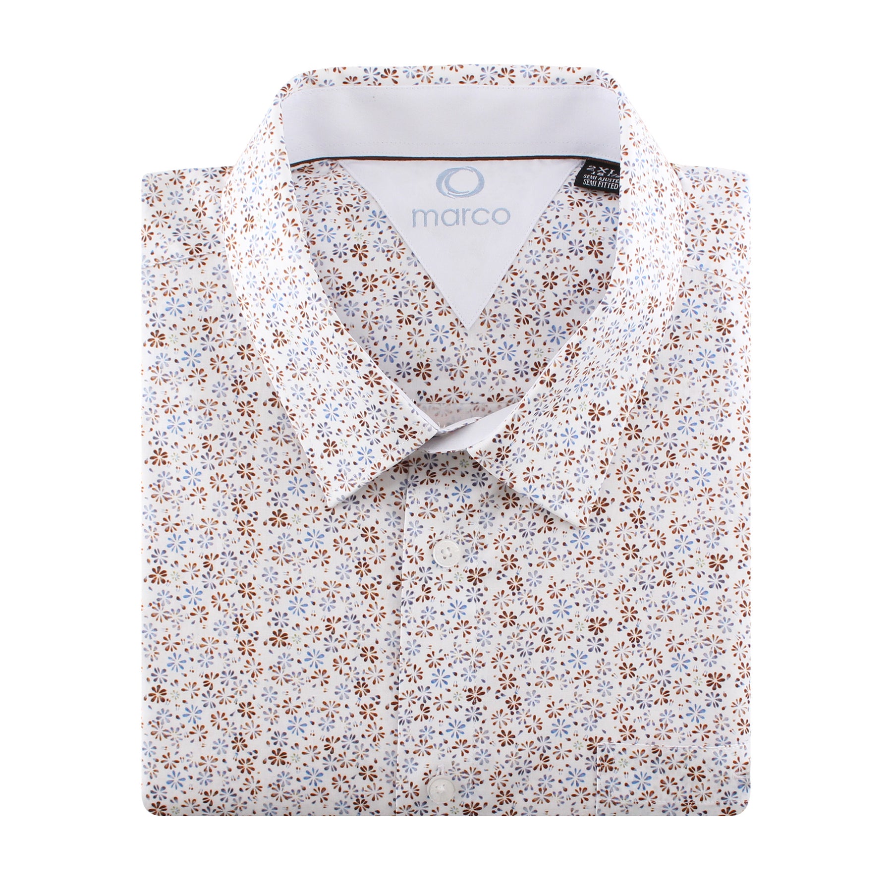 Chemise, motif floral