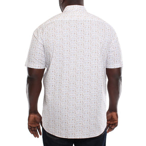 Chemise, motif floral