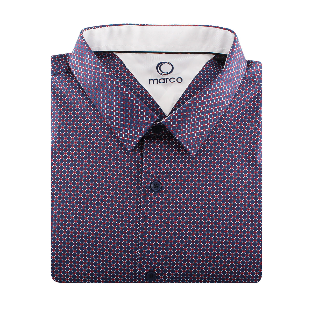 Chemise, motif géométrique