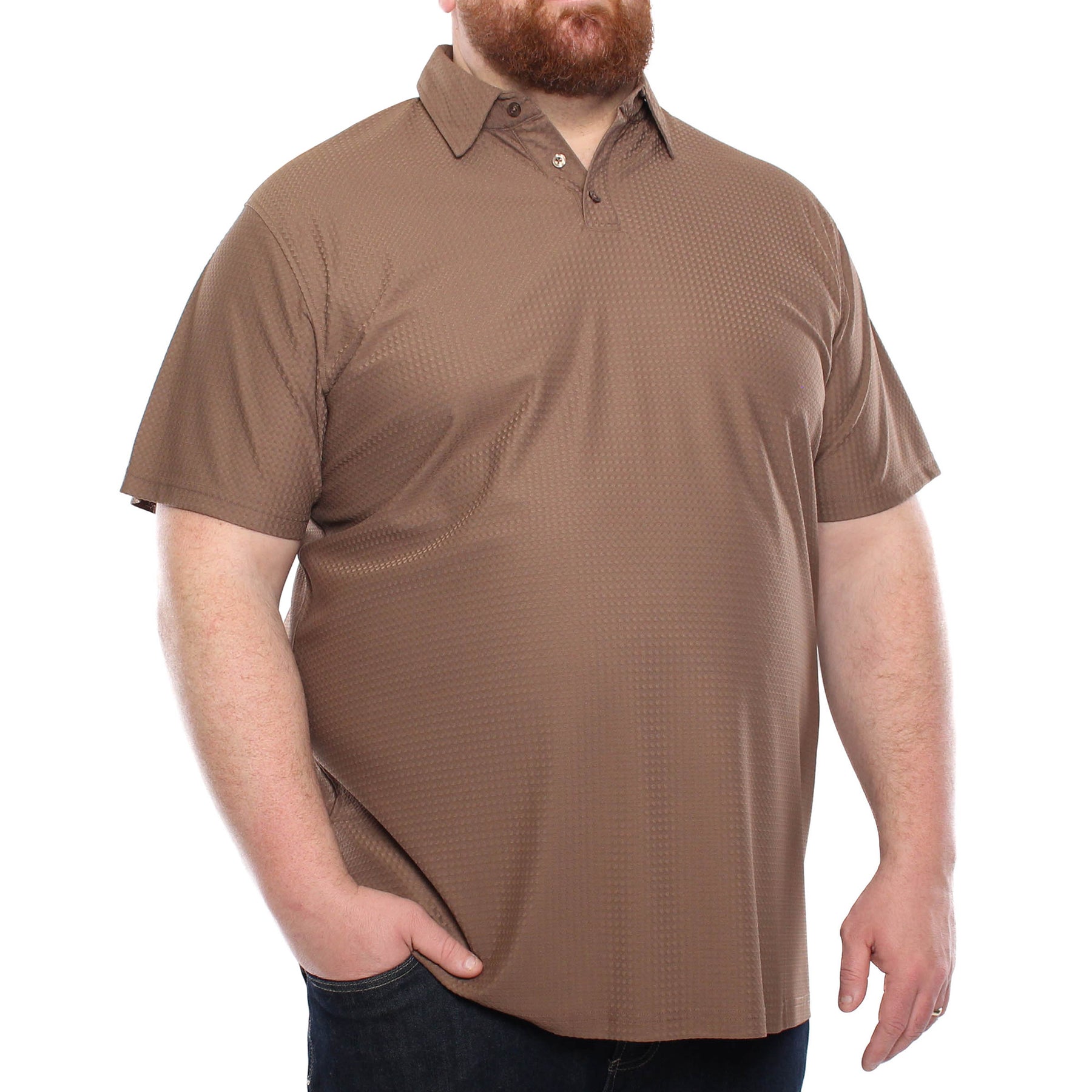 Polo texturé