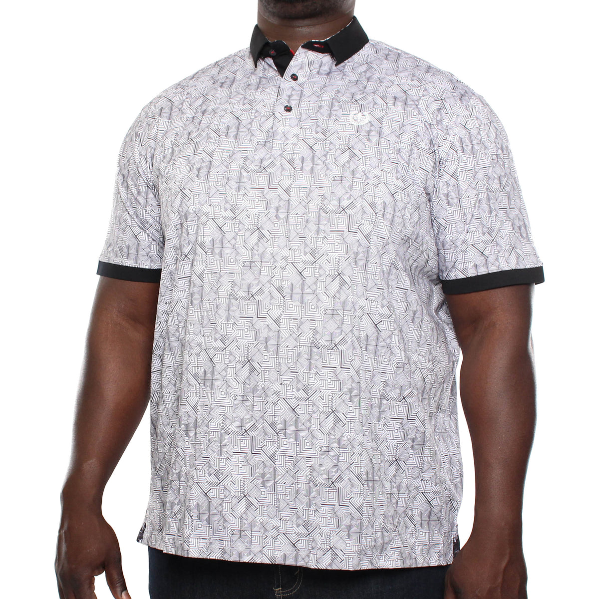 Geo Print Polo