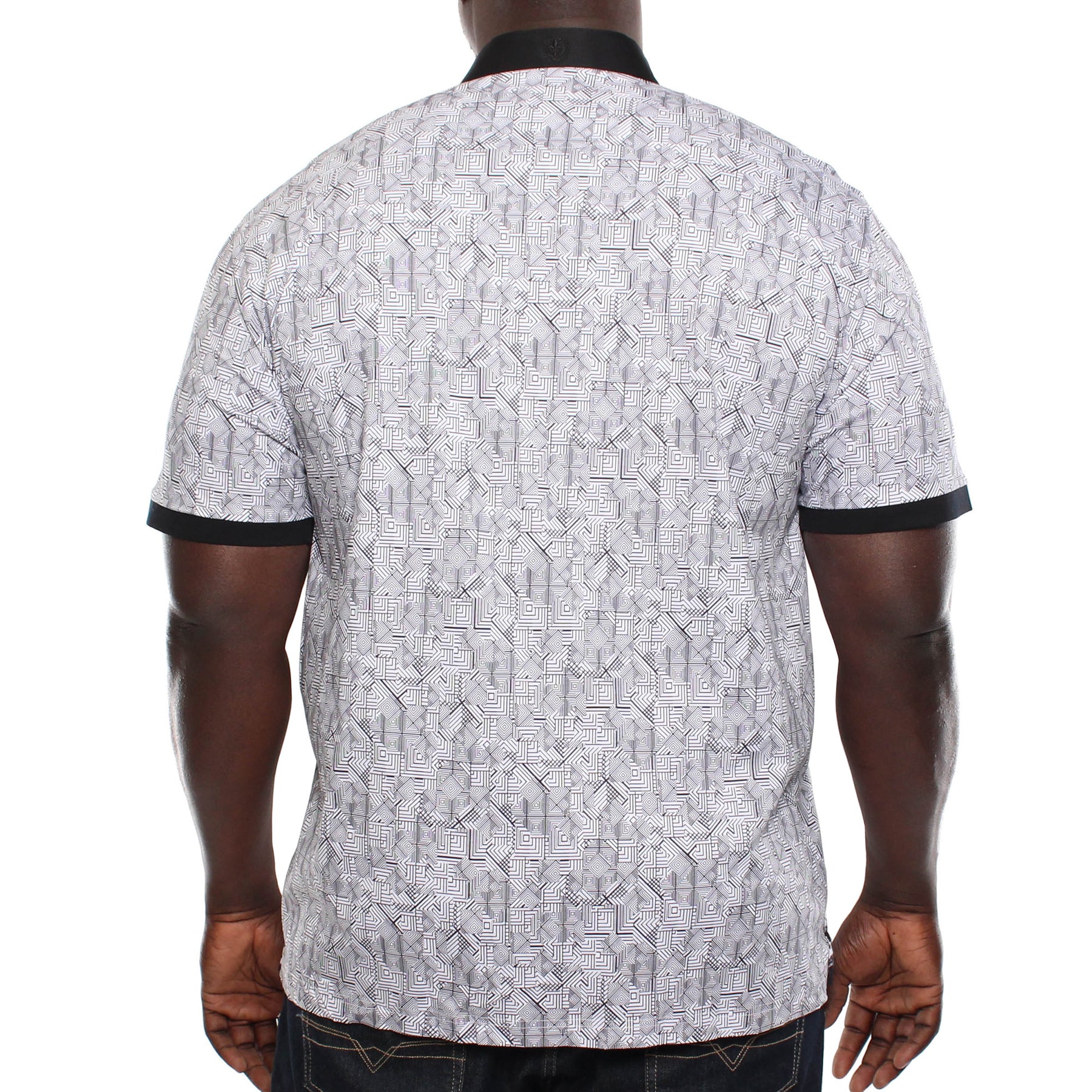 Geo Print Polo