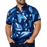 Polo, motif floral