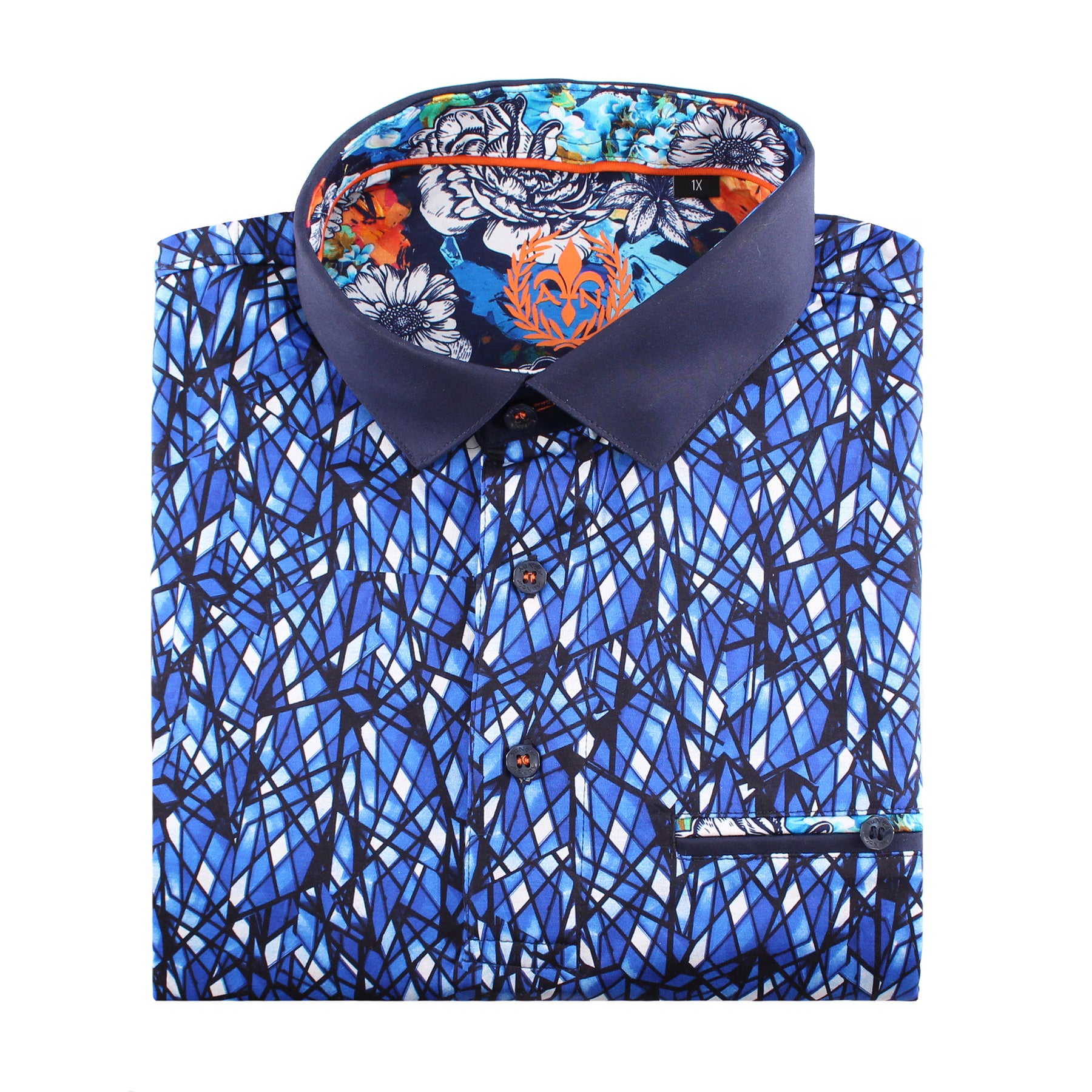 Geo Print Polo