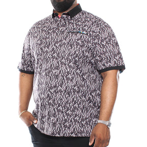 Geo Print Polo