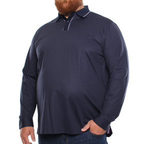 Polo motif géométrique