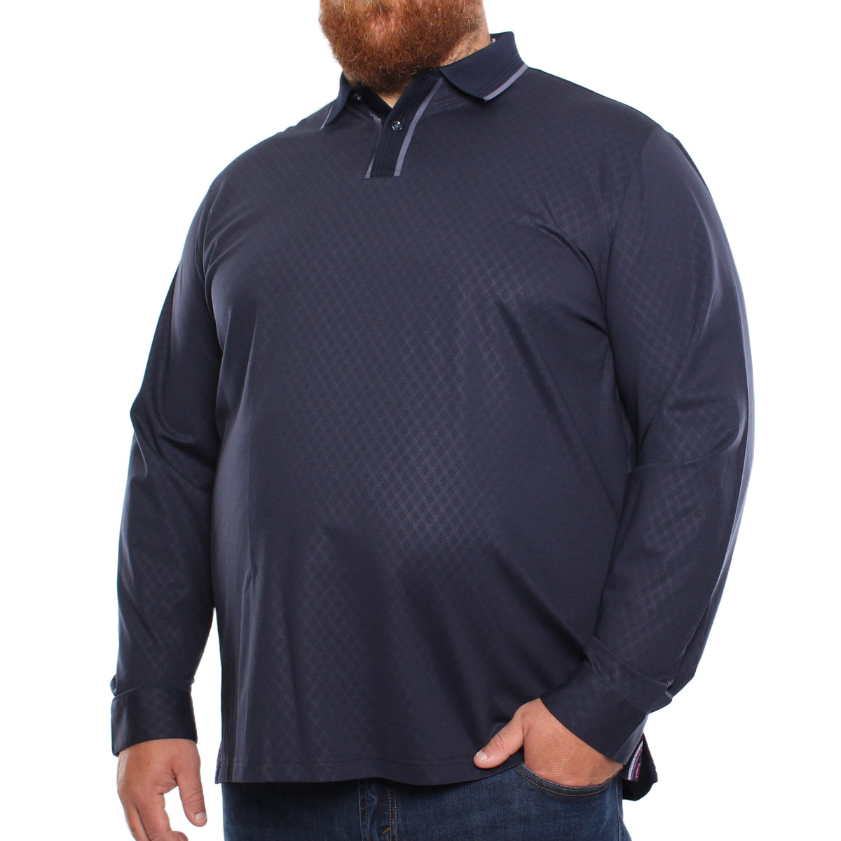 Geo Print Polo