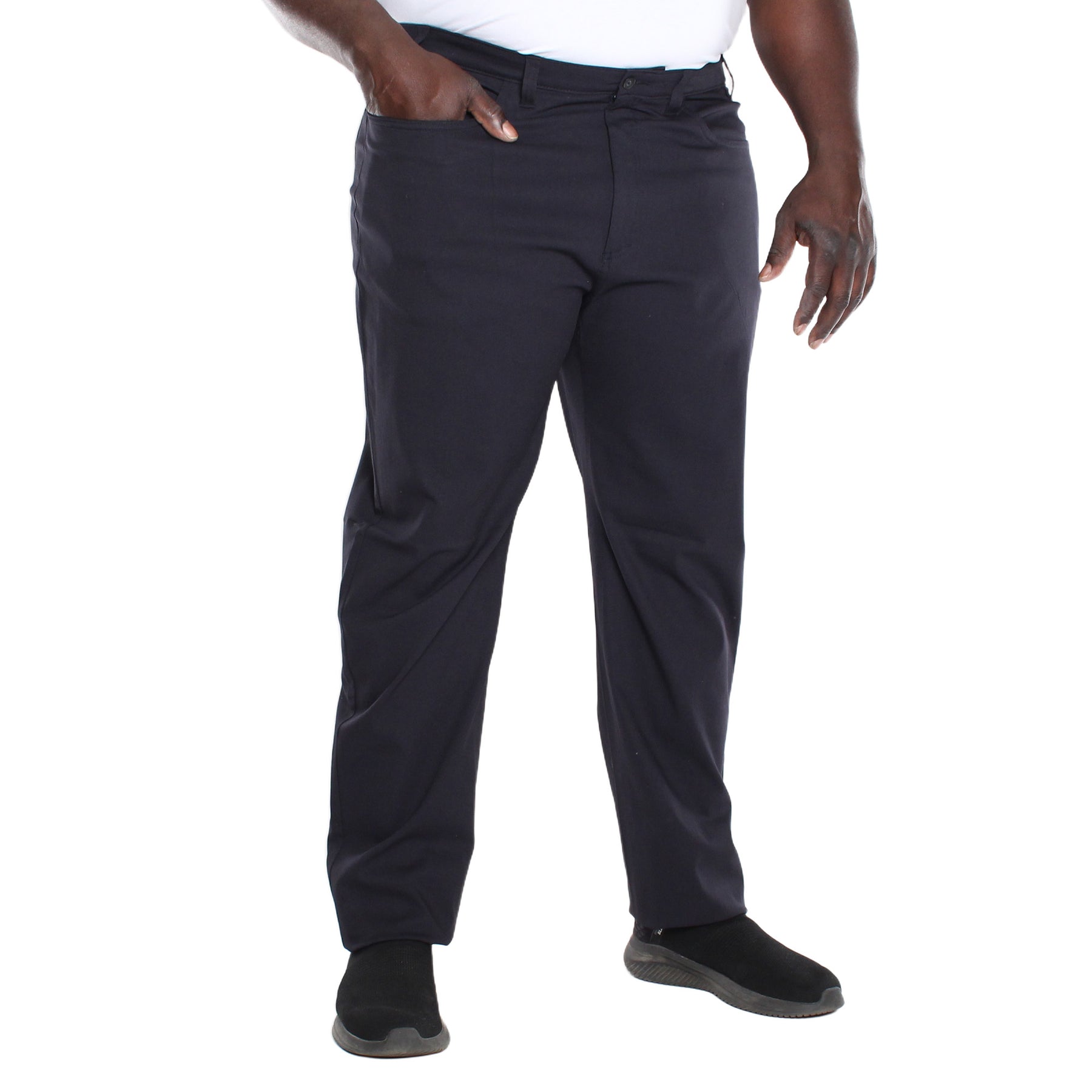 Pantalon extensible, taille haute