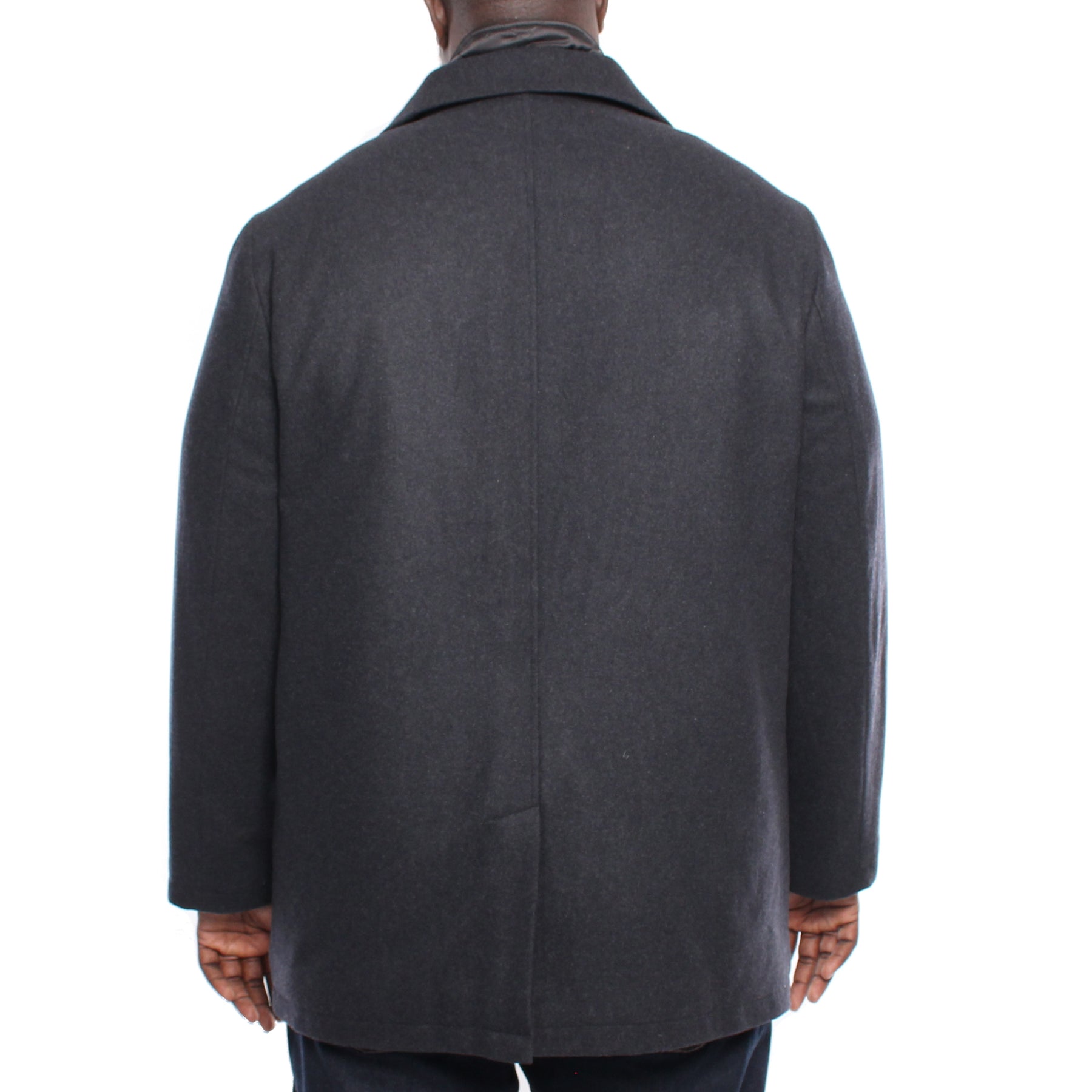 Wool Coat with Fooler