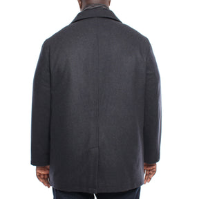 Wool Coat with Fooler