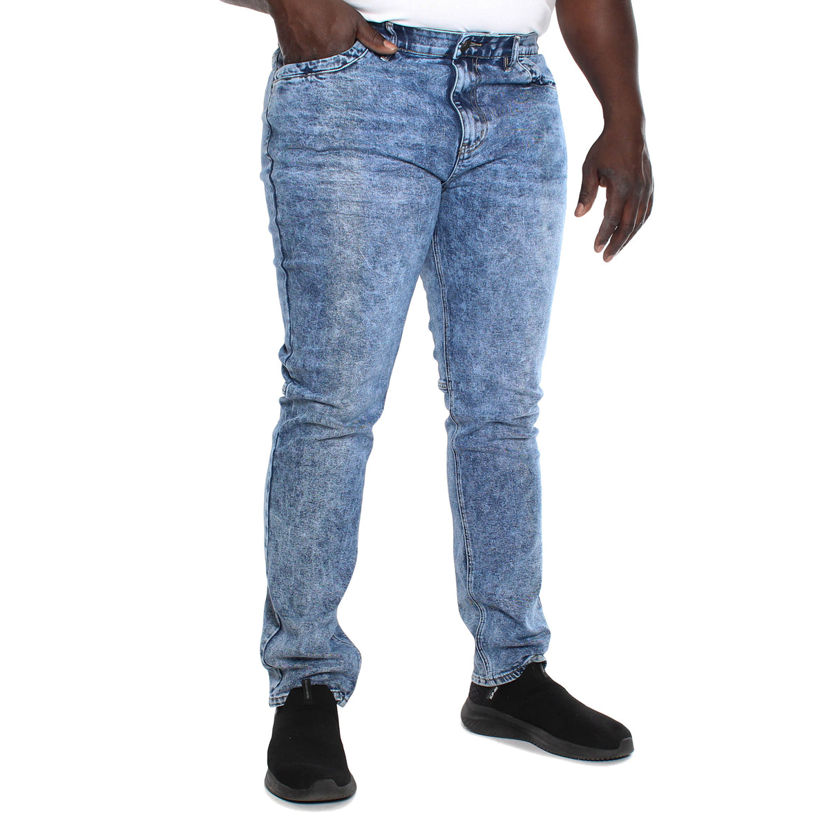 Jean extensible, taille régulière