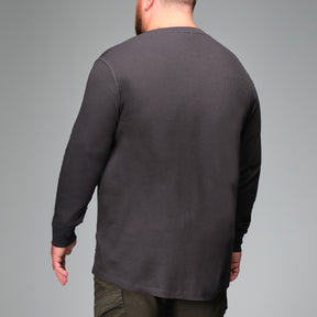 Chandail Henley gaufré