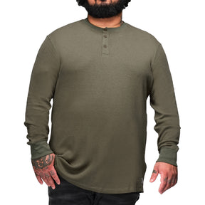 Chandail Henley gaufré