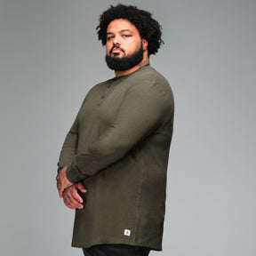Chandail Henley gaufré