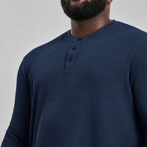 Chandail Henley gaufré