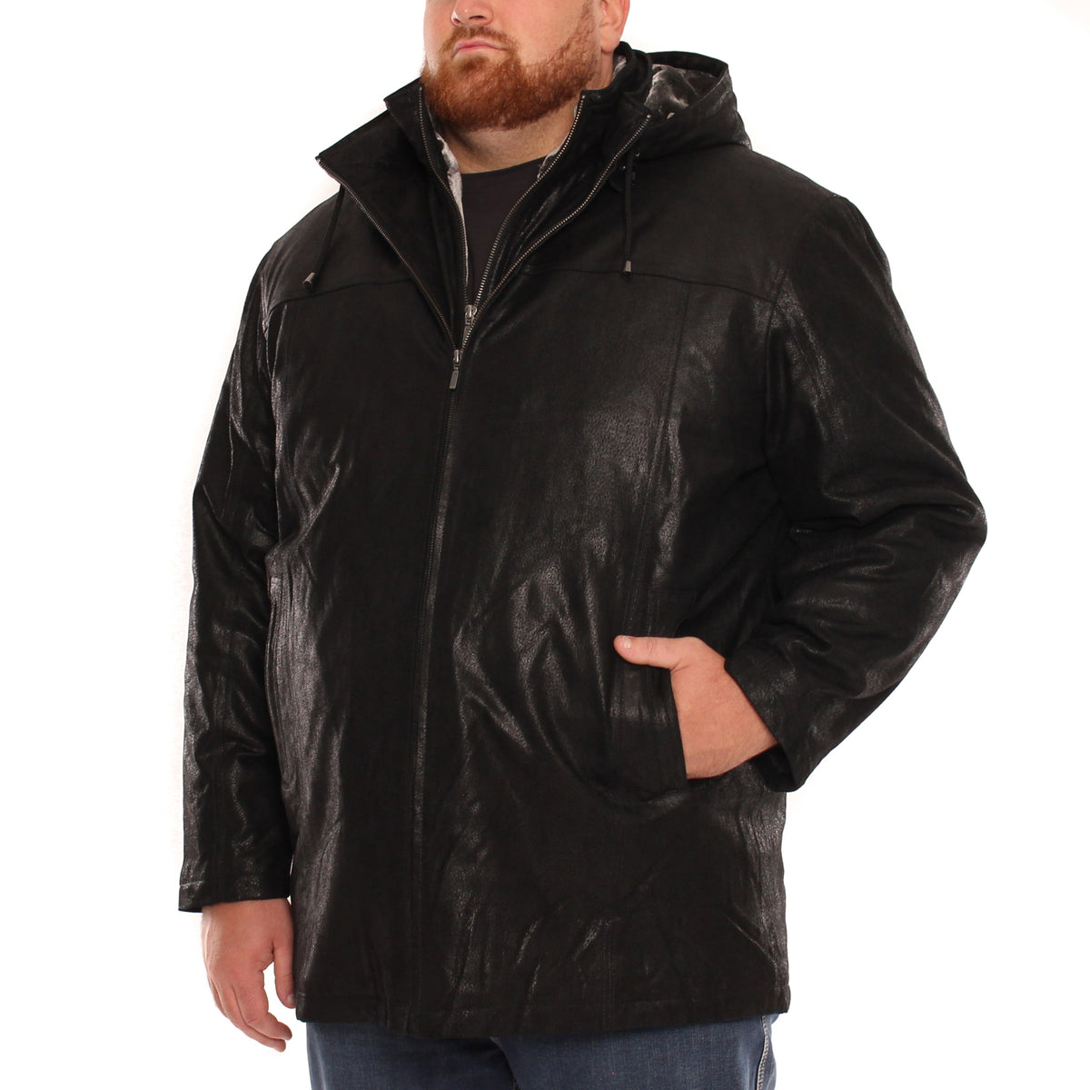 Real Leather Winter Jacket 