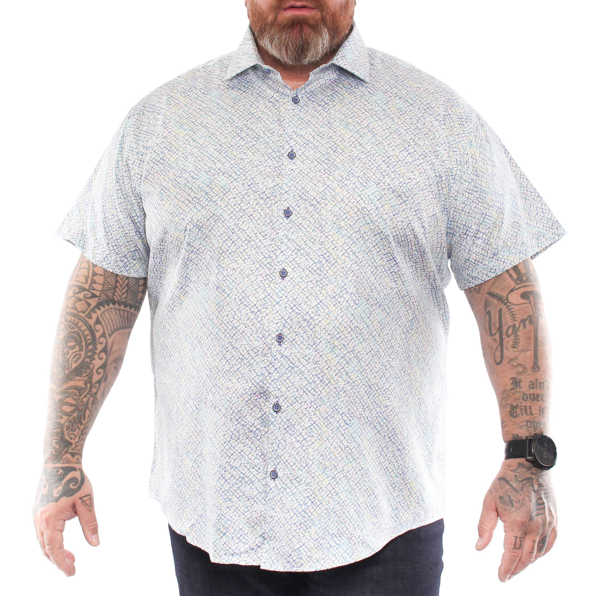 INDIVIDUALIZED SHIRTS B.DグレーOXシャツ14.5-32