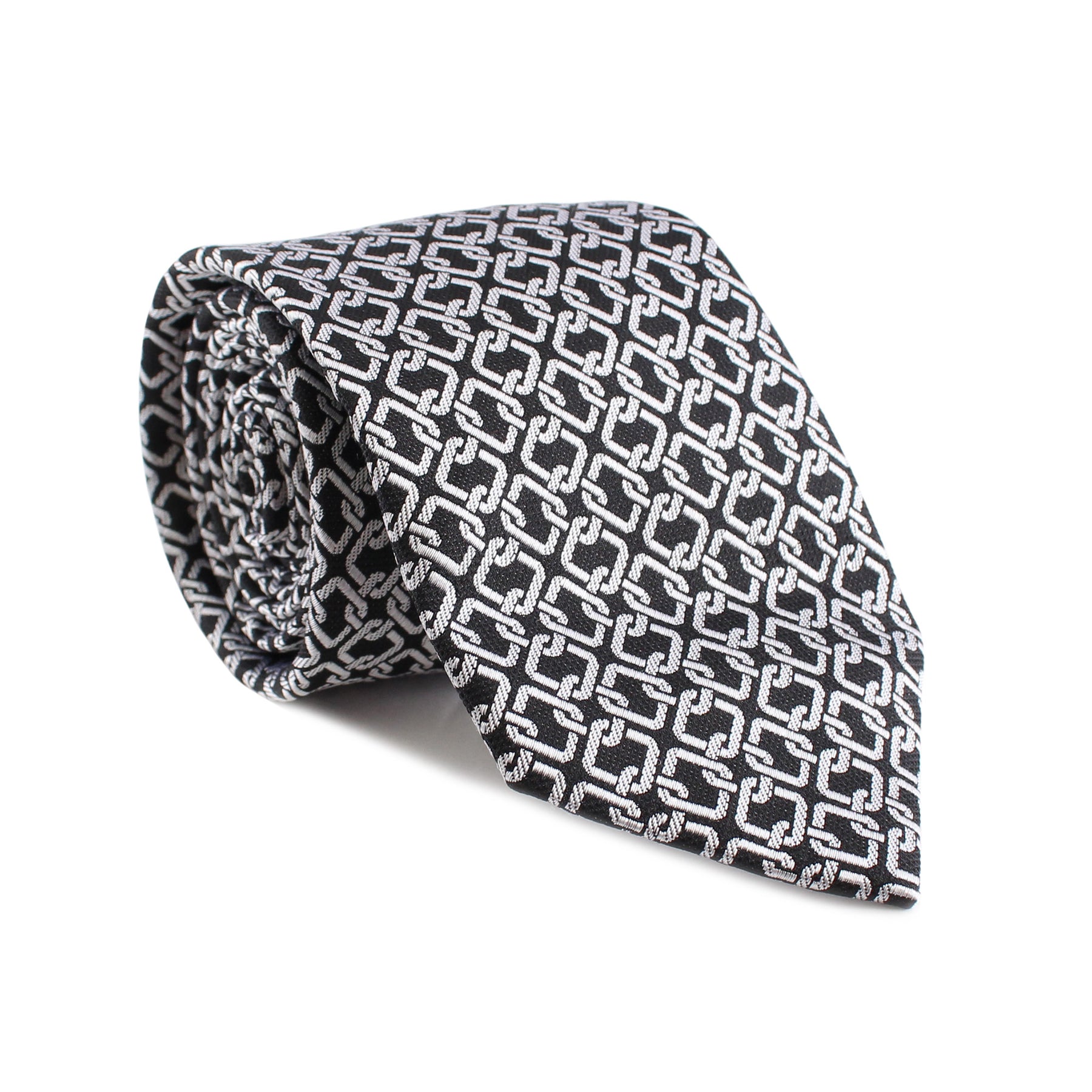 Dual Pattern Ties Chain Pattern Tie