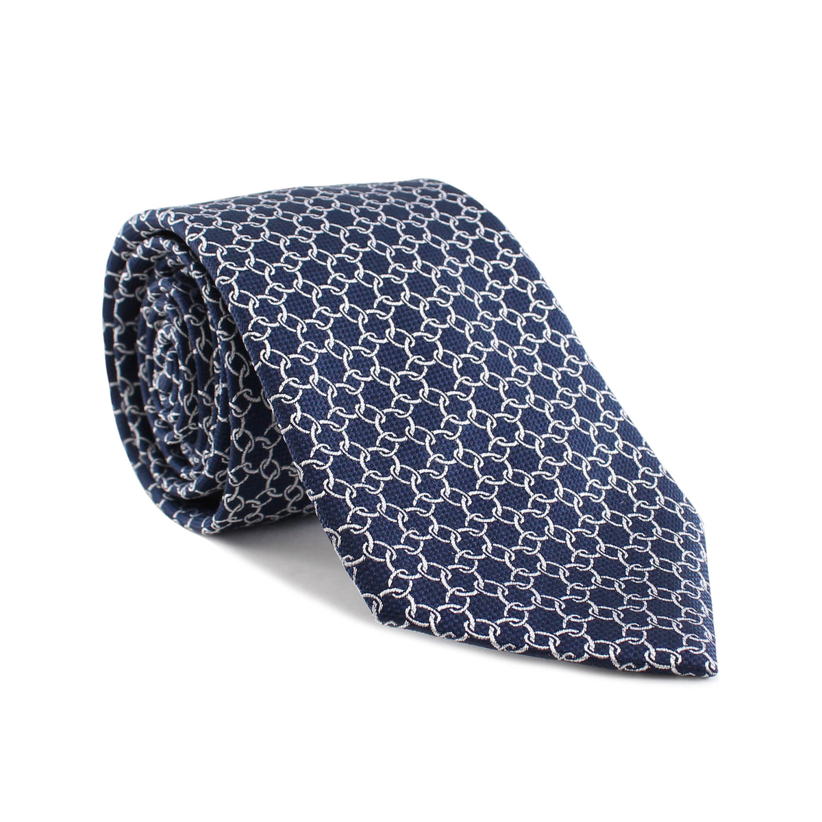 Cravate, motif de chaîne