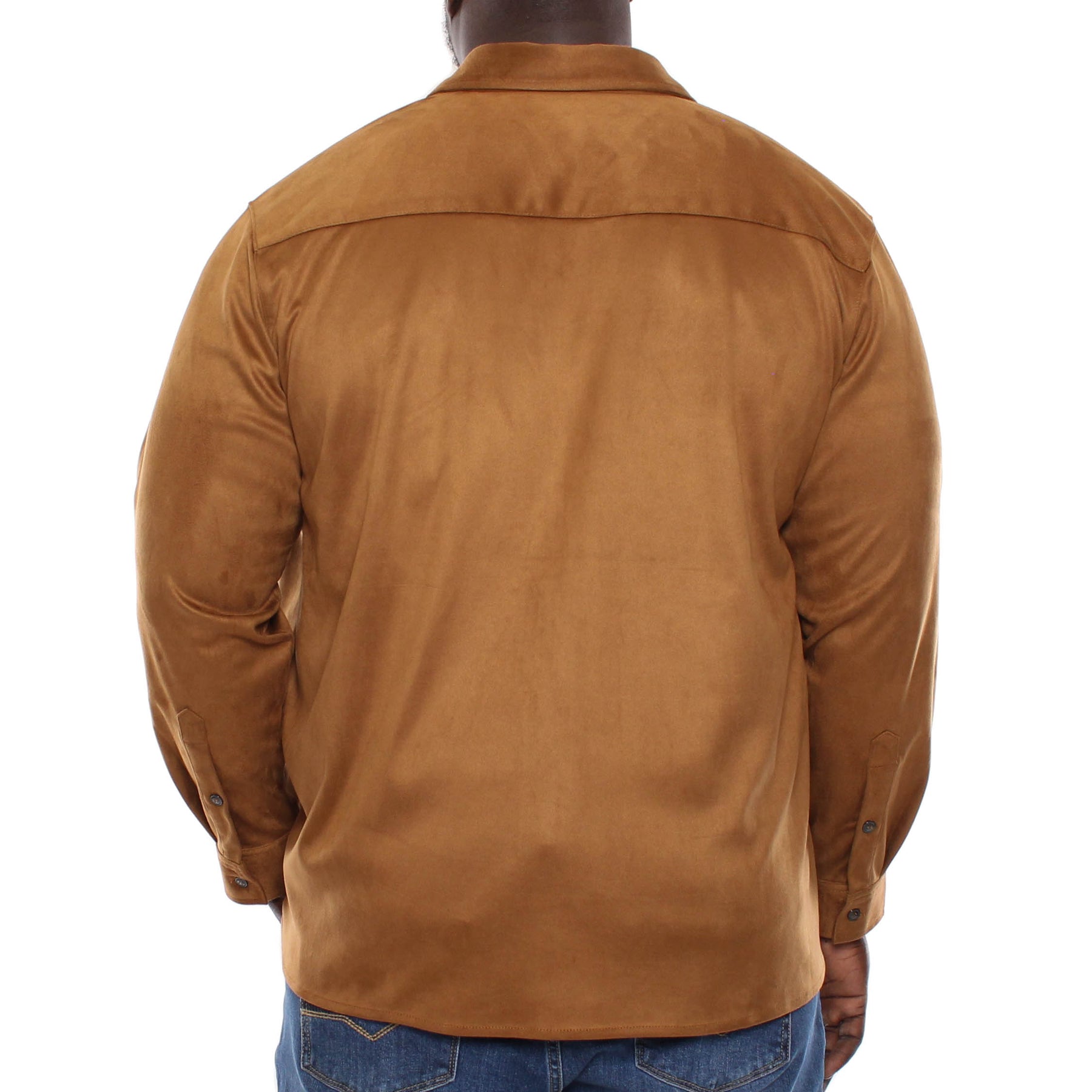 Suede Overshirt