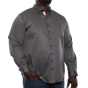 Chemise, motif géométrique