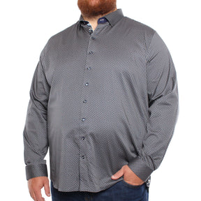 Chemise, motif géométrique
