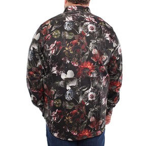 Chemise, motif floral