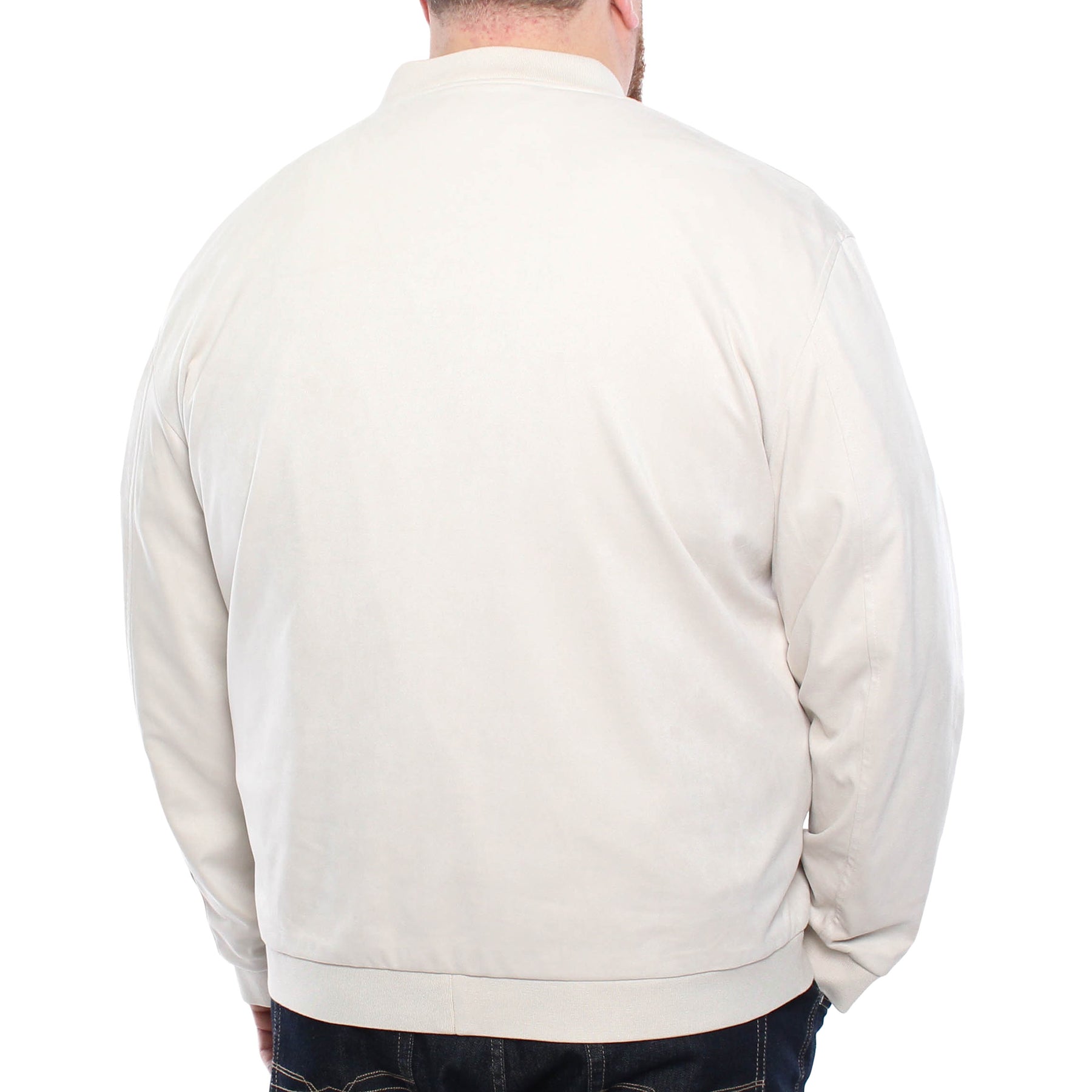 Bomber Faux Suede Jacket