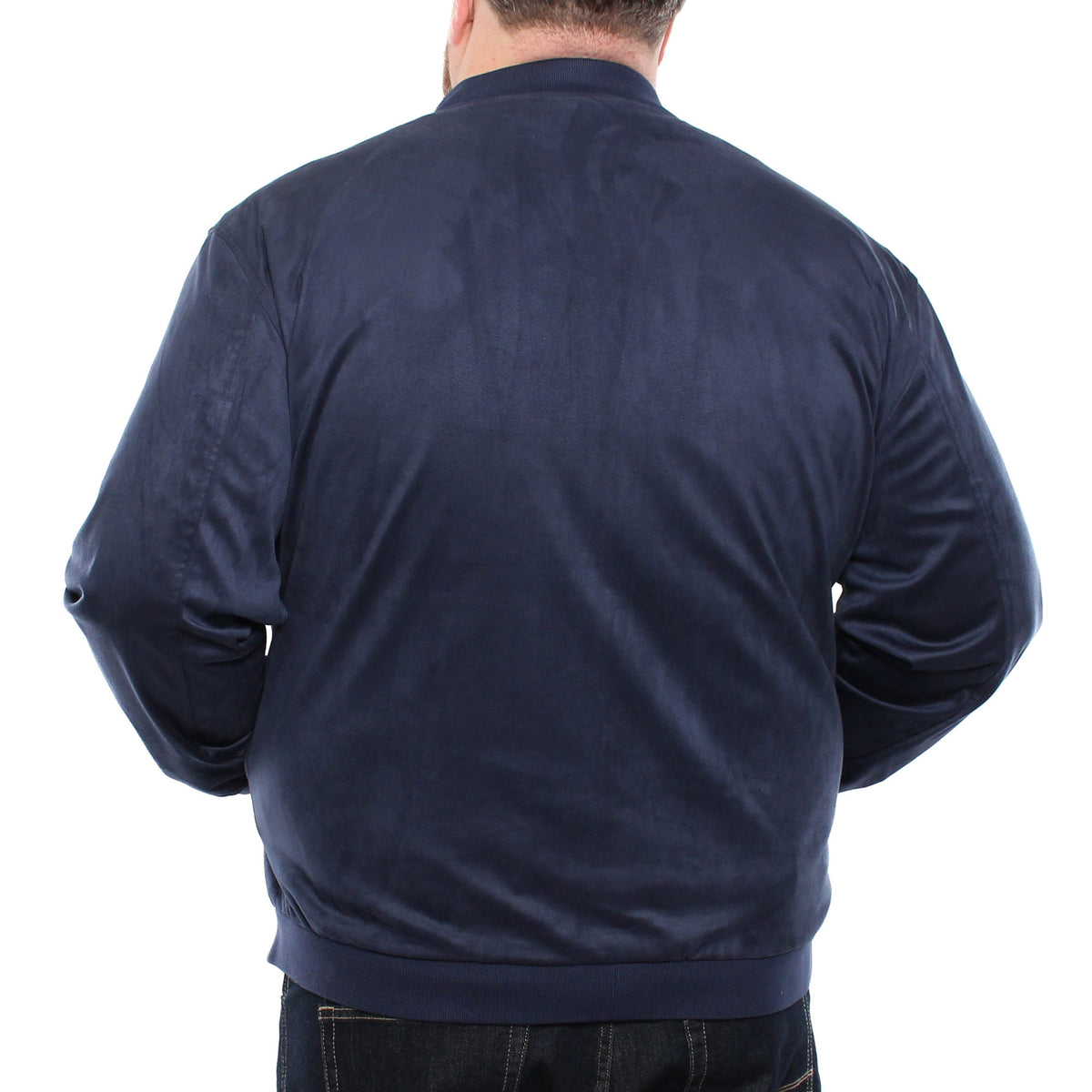 Bomber Faux Suede Jacket