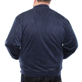 Bomber Faux Suede Jacket