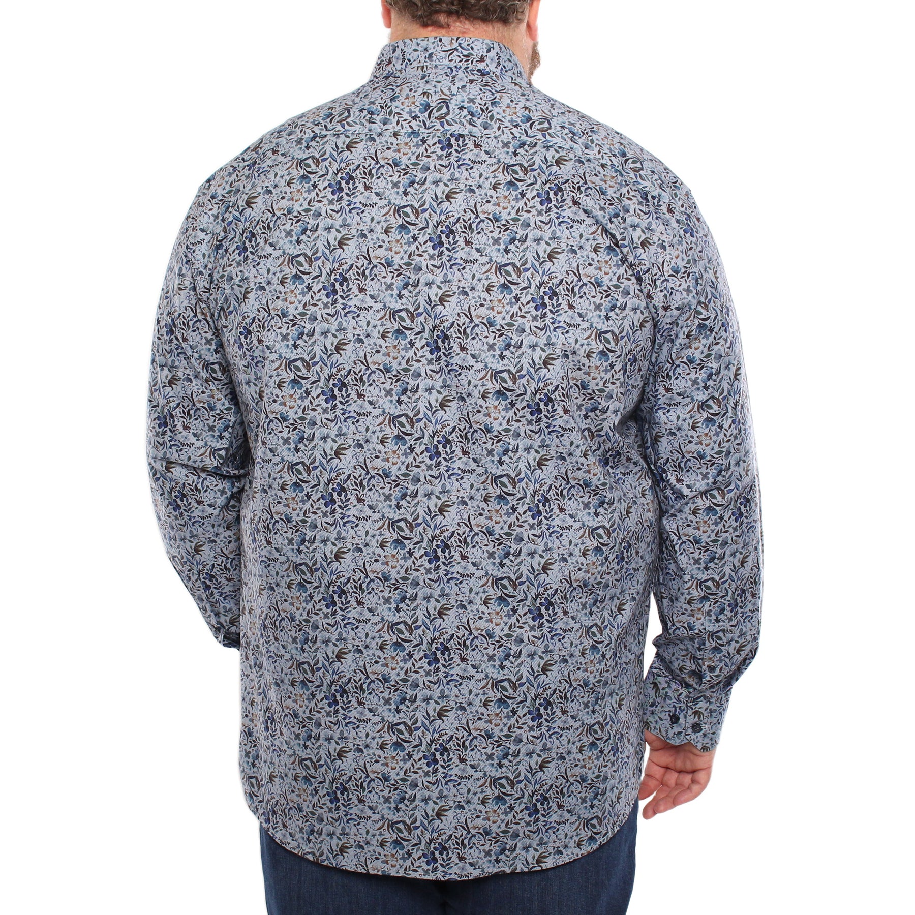 Chemise, motif floral