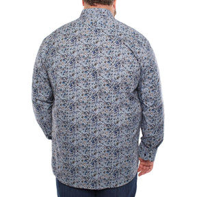 Chemise, motif floral