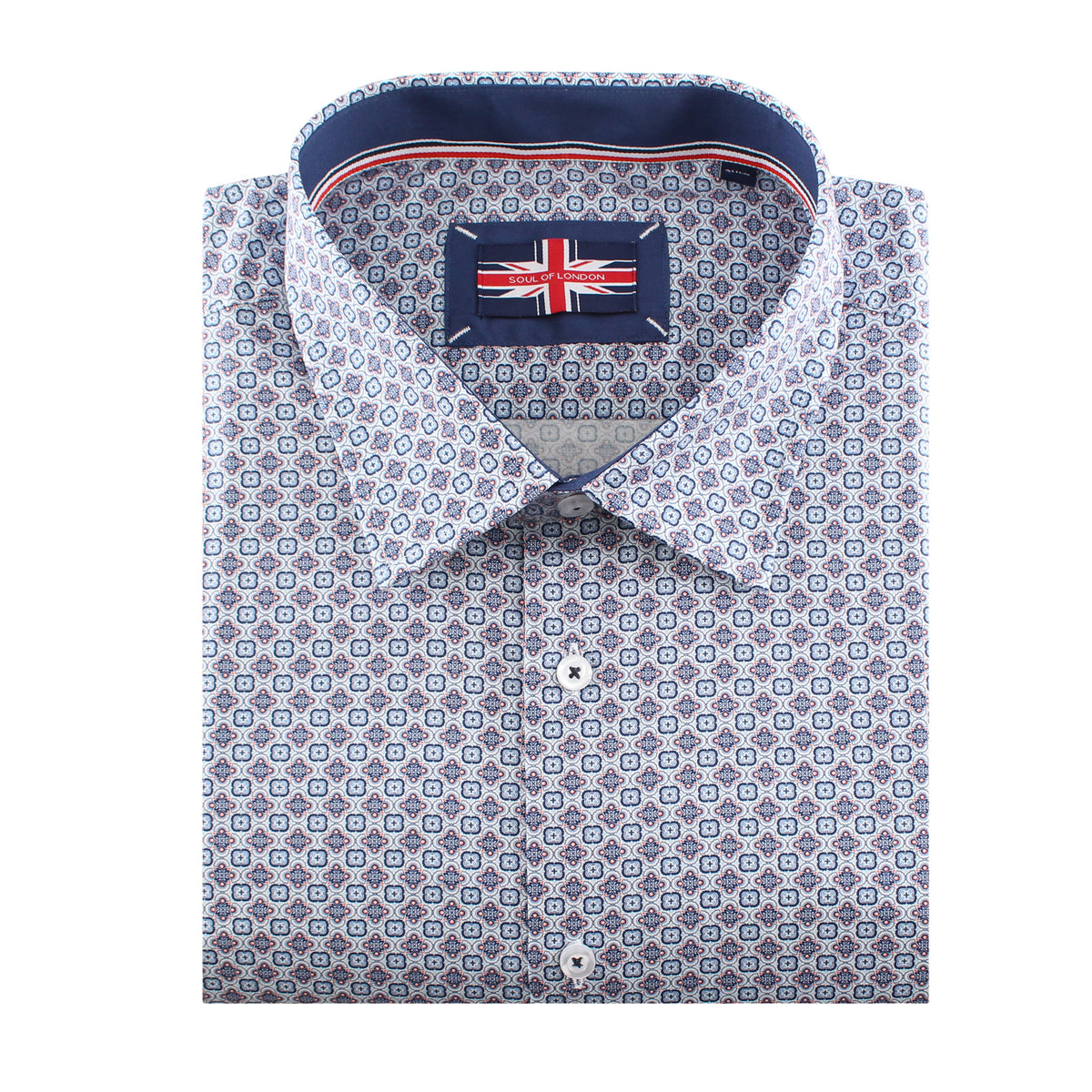 Chemise, motif médaillons