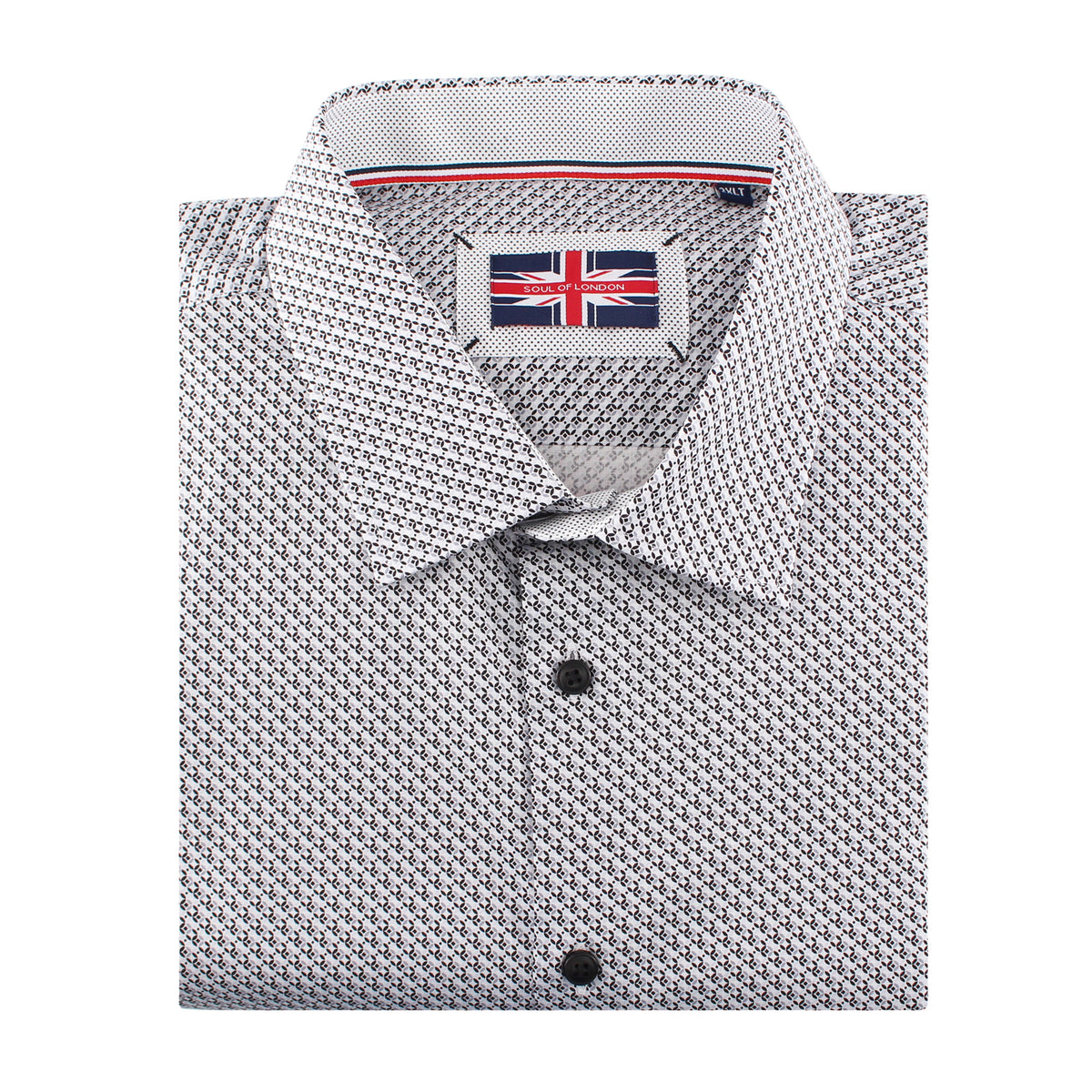 Chemise, motif géométrique
