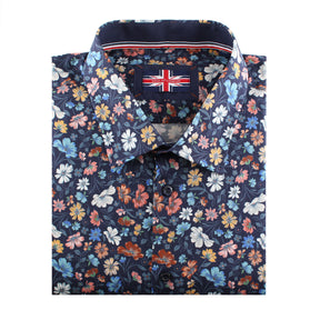 Chemise, motif floral