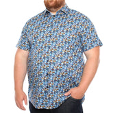 Chemise, motif floral