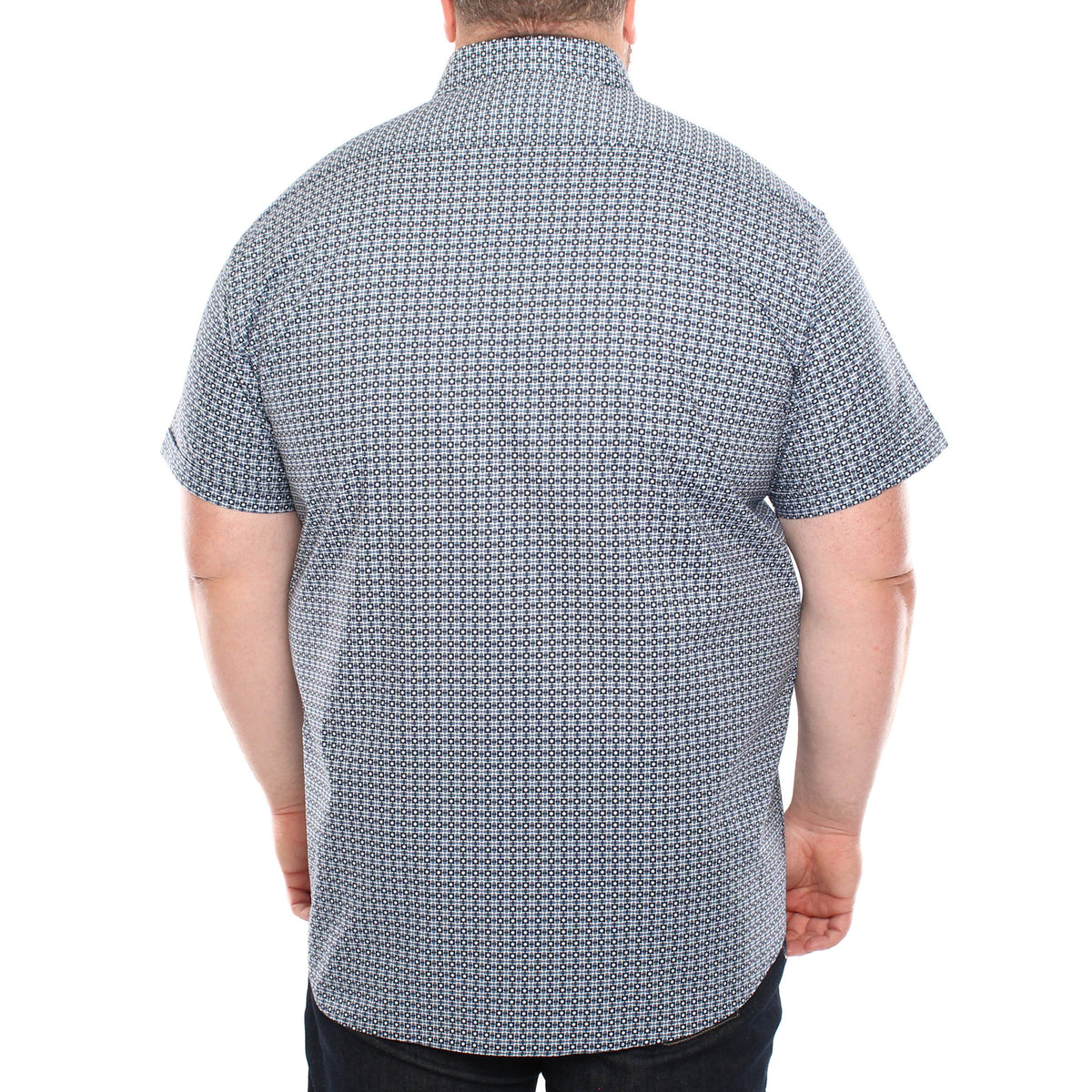 Chemise, motif géométrique