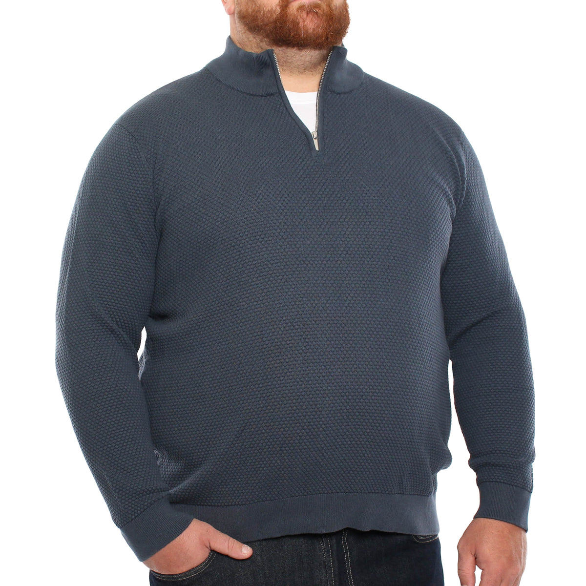 Tricot quart de zip