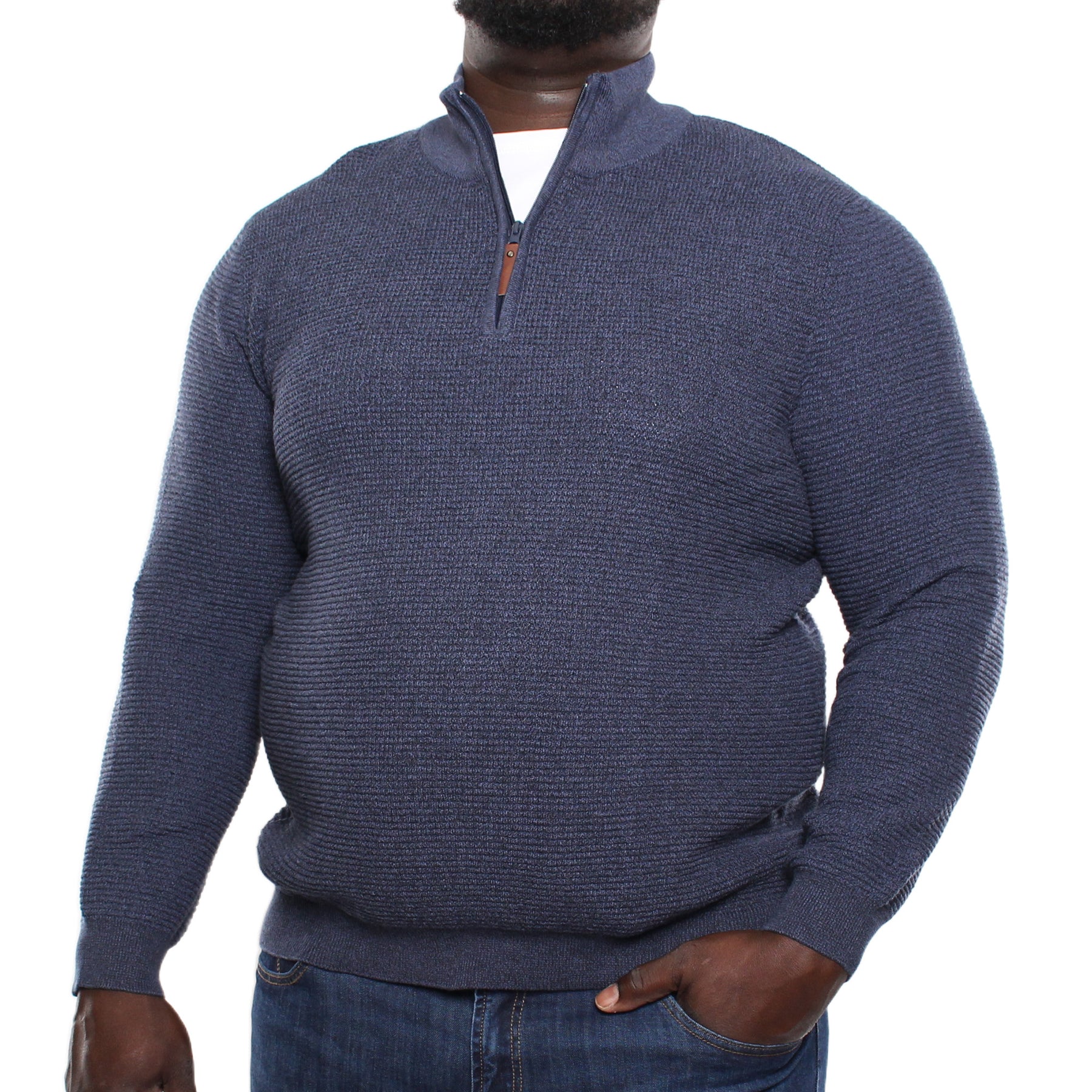 Tricot quart de zip