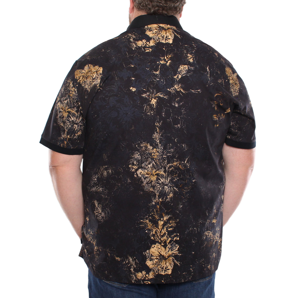 Polo, motif floral