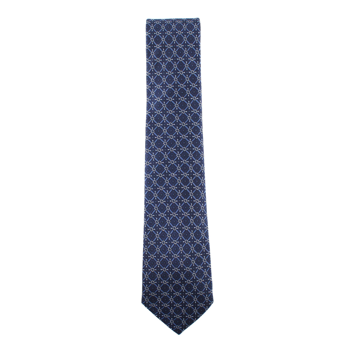 Cravate, motif de losanges