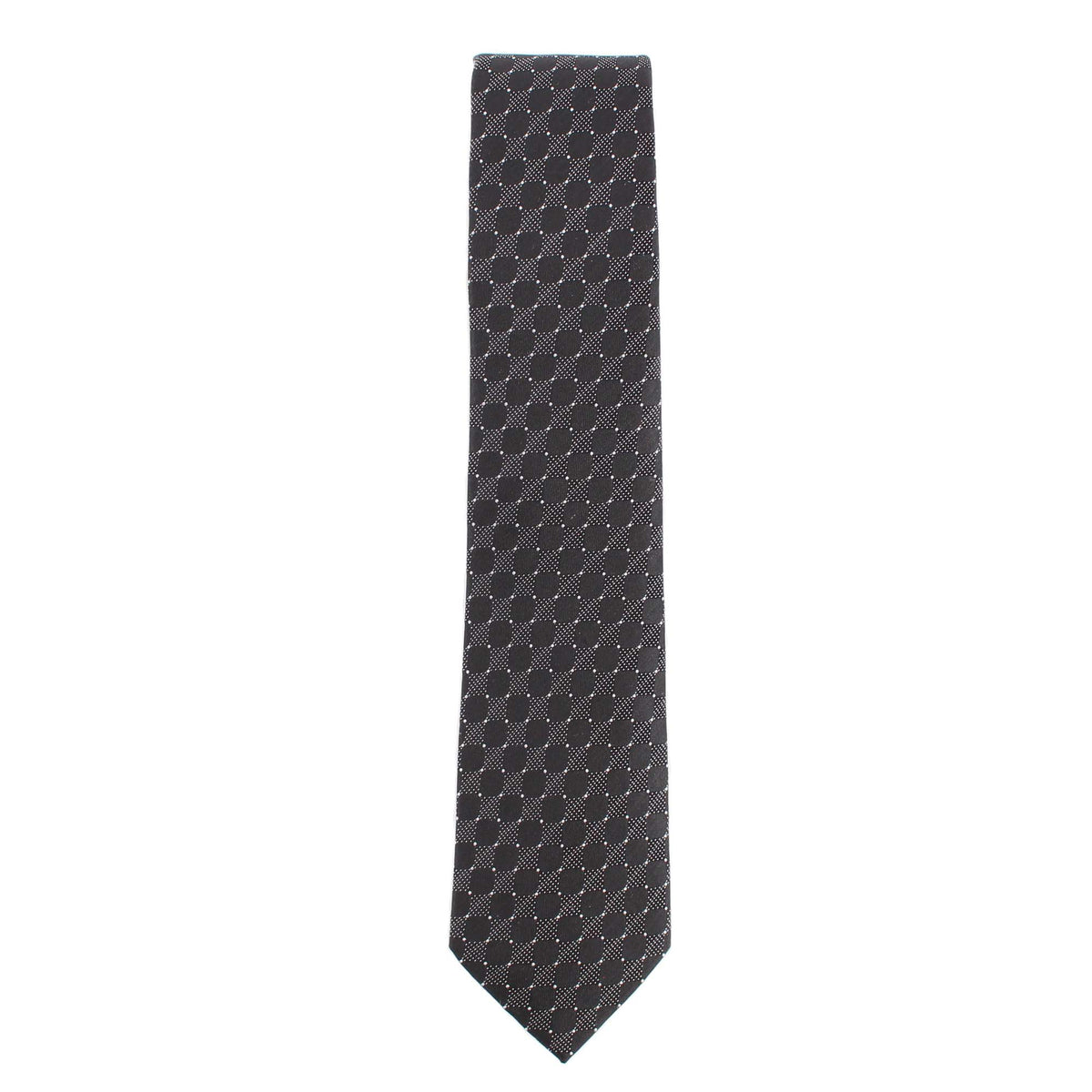 Cravate, motif de carrés arrondis
